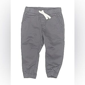 3T Cat & Jack Gray Jogger Pants with Elastic Waistband